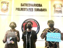 Warga Petemon Kuburan Diamankan Satresnarkoba Polrestabes Surabaya