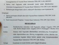 Ketua YBI DPC Brebes Mengklarifikasi Mantan Anggotanya.Di MAPolres Brebes dengan kasus pemerasan