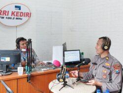 Tanggapi Isu Penculikan Anak, Polres Kediri Beri Imbauan Lewat Radio